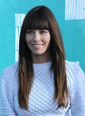 Jessica Biel at 2012 MTV Movie Awards, Los Angeles, June 3, 2012