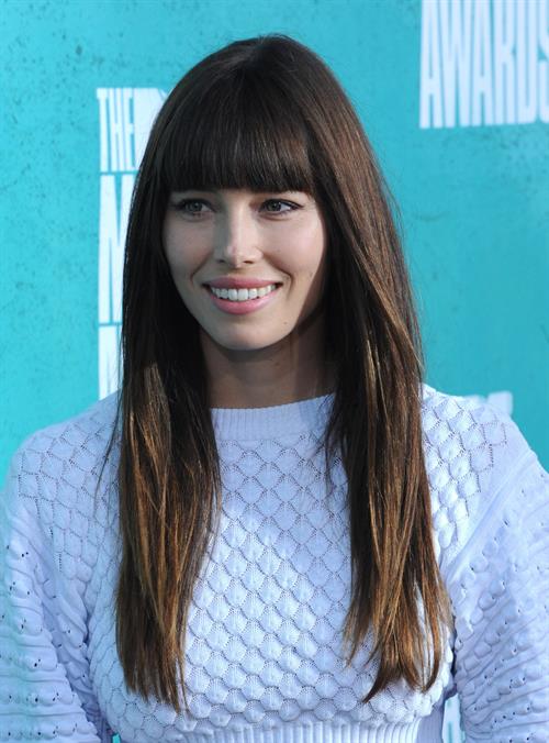 Jessica Biel at 2012 MTV Movie Awards, Los Angeles, June 3, 2012