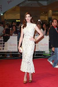 Anne Hathaway One Day European Premiere in London August 23, 2011