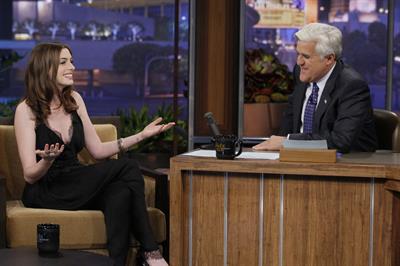 Anne Hathaway on the Tonight Show with Jay Leno April 11, 2010