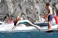 Anne Hathaway on vacation in Italy July 22, 2011 