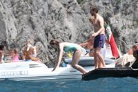 Anne Hathaway on vacation in Italy July 22, 2011 