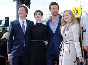 Anne Hathaway attends the Hugh Jackman Hollywood Walk Of Fame Ceremony in Hollywood December 13-2012 