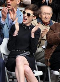 Anne Hathaway attends the Hugh Jackman Hollywood Walk Of Fame Ceremony in Hollywood December 13-2012 