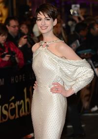 Anne Hathaway  'Les Miserables' World Premiere at the Odeon Leicester Square in London - December 5, 2012 