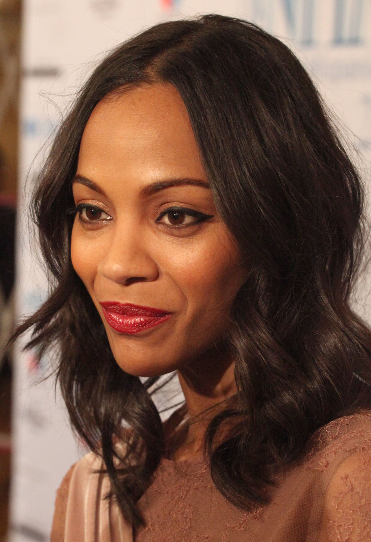 Zoe Saldana  14th Annual NHMC Impact Awards -- Beverly Hills, Feb. 25, 2011 