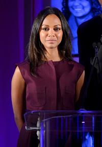 Zoe Saldana attends the Children's Defense Fund's 22nd annual 'Beat the Odds' Awards - December 6-2012 