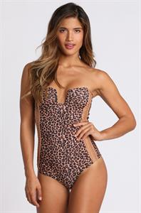 Rachel Barnes in a bikini