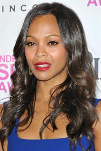 Zoe Saldana 2013 Film Independent Spirit Awards Nominations Press Conference at the W Hollywood on November 27, 2013