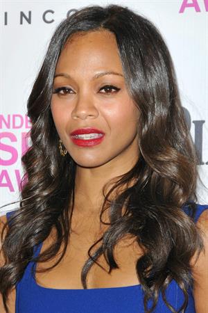 Zoe Saldana 2013 Film Independent Spirit Awards Nominations Press Conference at the W Hollywood on November 27, 2013