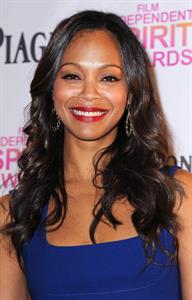 Zoe Saldana 2013 Film Independent Spirit Awards Nominations Press Conference at the W Hollywood on November 27, 2013