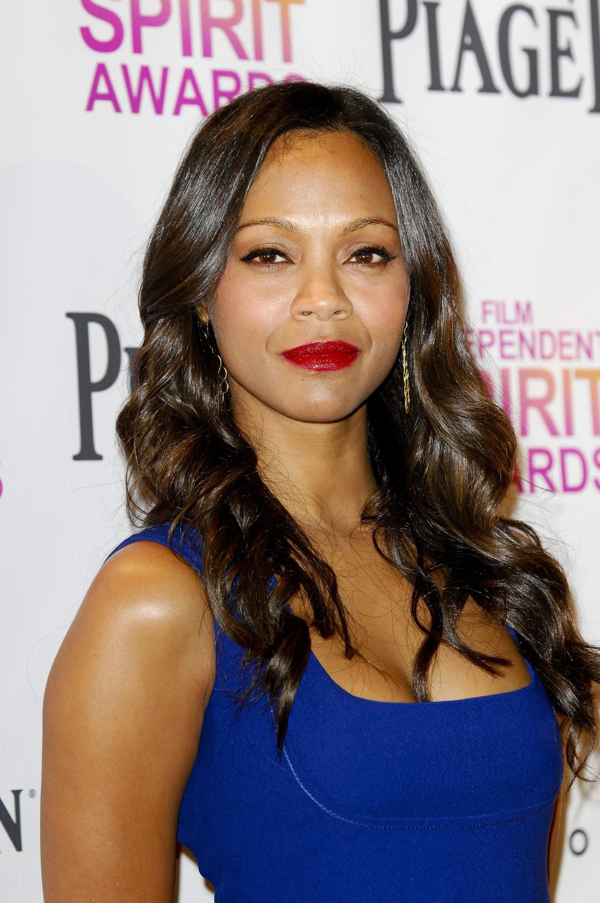 Zoe Saldana Pictures Zoe Saldana 2013 Film Independent Spirit Awards Nominations Press Conference at the W Hollywood on November 27, 2013