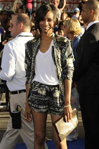 Zoe Saldana  ''Captain America - The First Avenger'' Los Angeles Premiere July 19-2011 