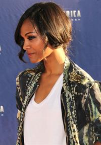 Zoe Saldana  ''Captain America - The First Avenger'' Los Angeles Premiere July 19-2011 
