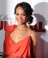 Zoe Saldana @ Death At A Funeral Los Angeles Premiere 12/04/10  