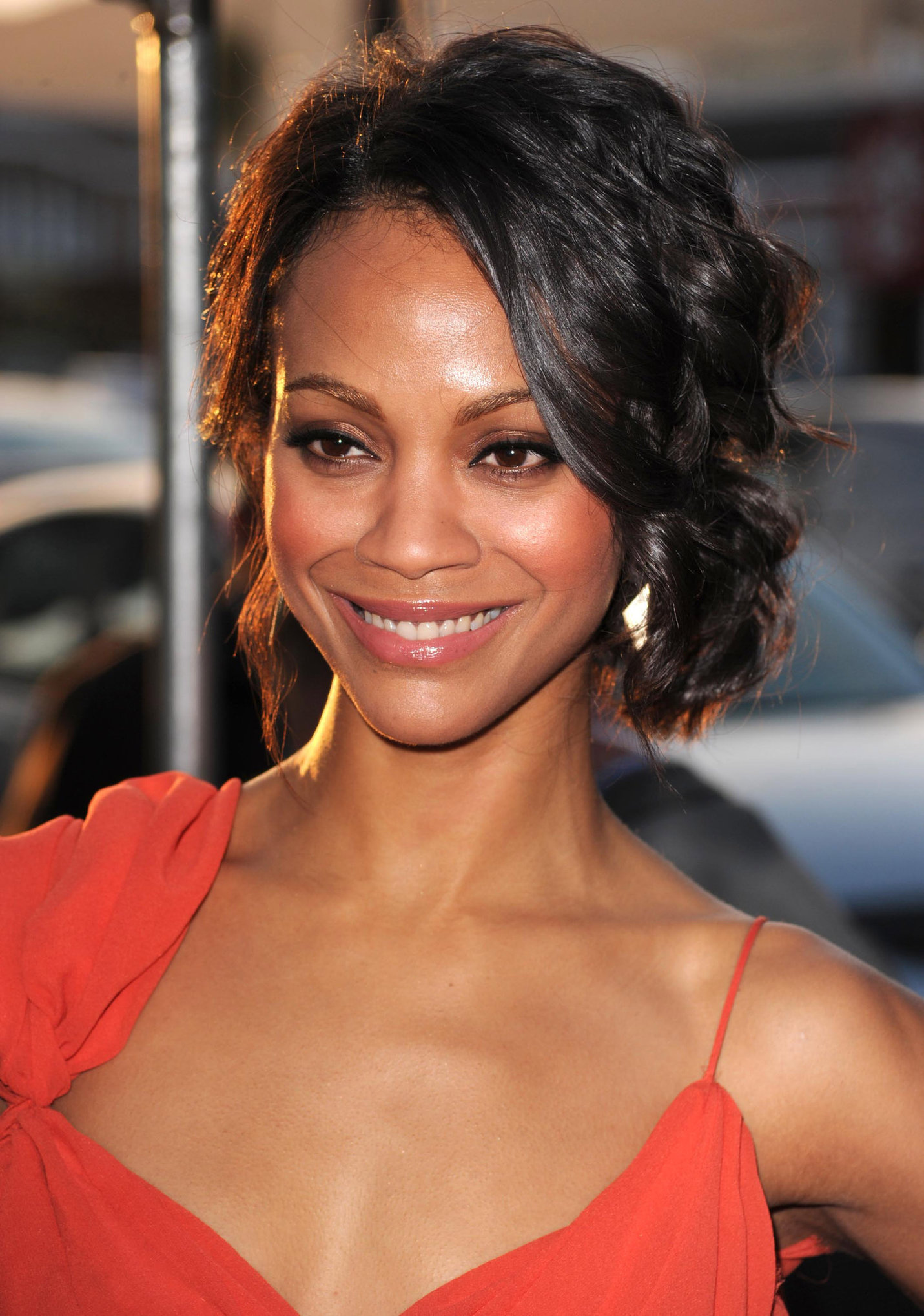 Zoe Saldana @ Death At A Funeral Los Angeles Premiere 12/04/10  
