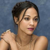 Zoe Saldana at Death At A Funeral press conference at the Four Seasons Hotel 11-04-2010 