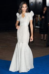 Zoe Saldana at  Avatar  World Premiere in London 10-12-2009