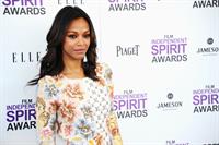 Zoe Saldana 2 Film Independent Spirit Awards in Santa Monica - February 25, 2012