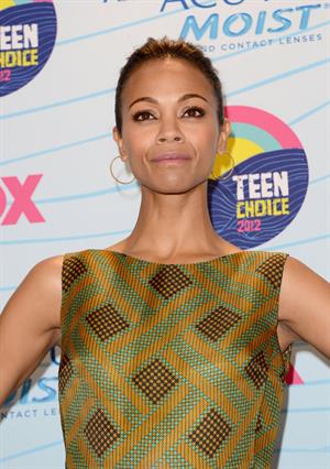 Zoe Saldana - 2012 Teen Choice Awards in Universal City (July 22, 2012)