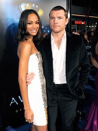 Zoe Saldana ''Avatar'' Premiere in Los Angeles December 16, 2009   