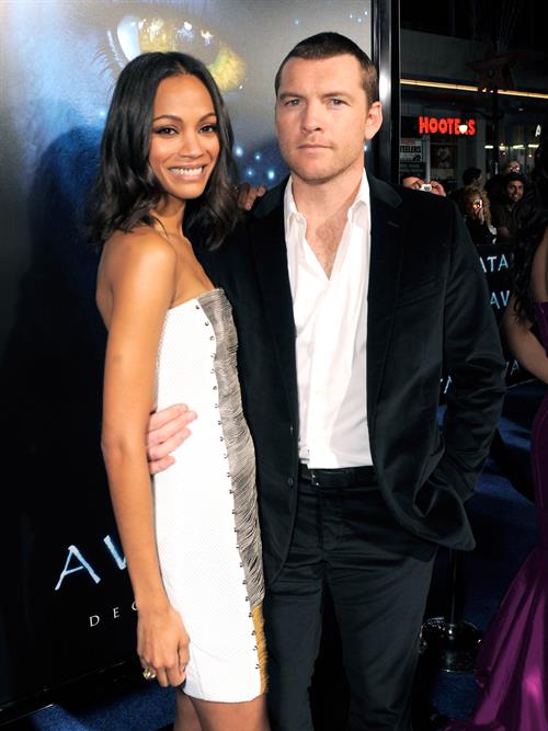 Zoe Saldana ''Avatar'' Premiere in Los Angeles December 16, 2009   