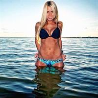 Enna Saffos in a bikini