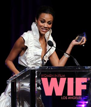 Zoe Saldana - 2010 Women In Film Crystal & Lucy Awards: A New Era - June 1, 2010