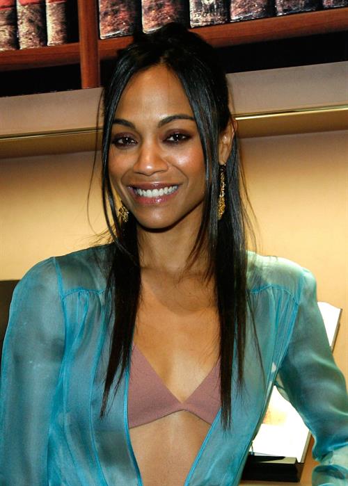 Zoe Saldana - Prada book launch party - Beverly Hills, Nov. 13, 2009  