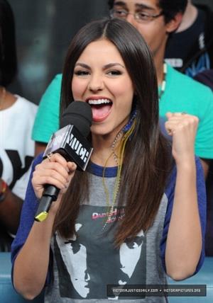 Victoria Justice on New Music Live at MuchMusic in Toronto 10/17/12