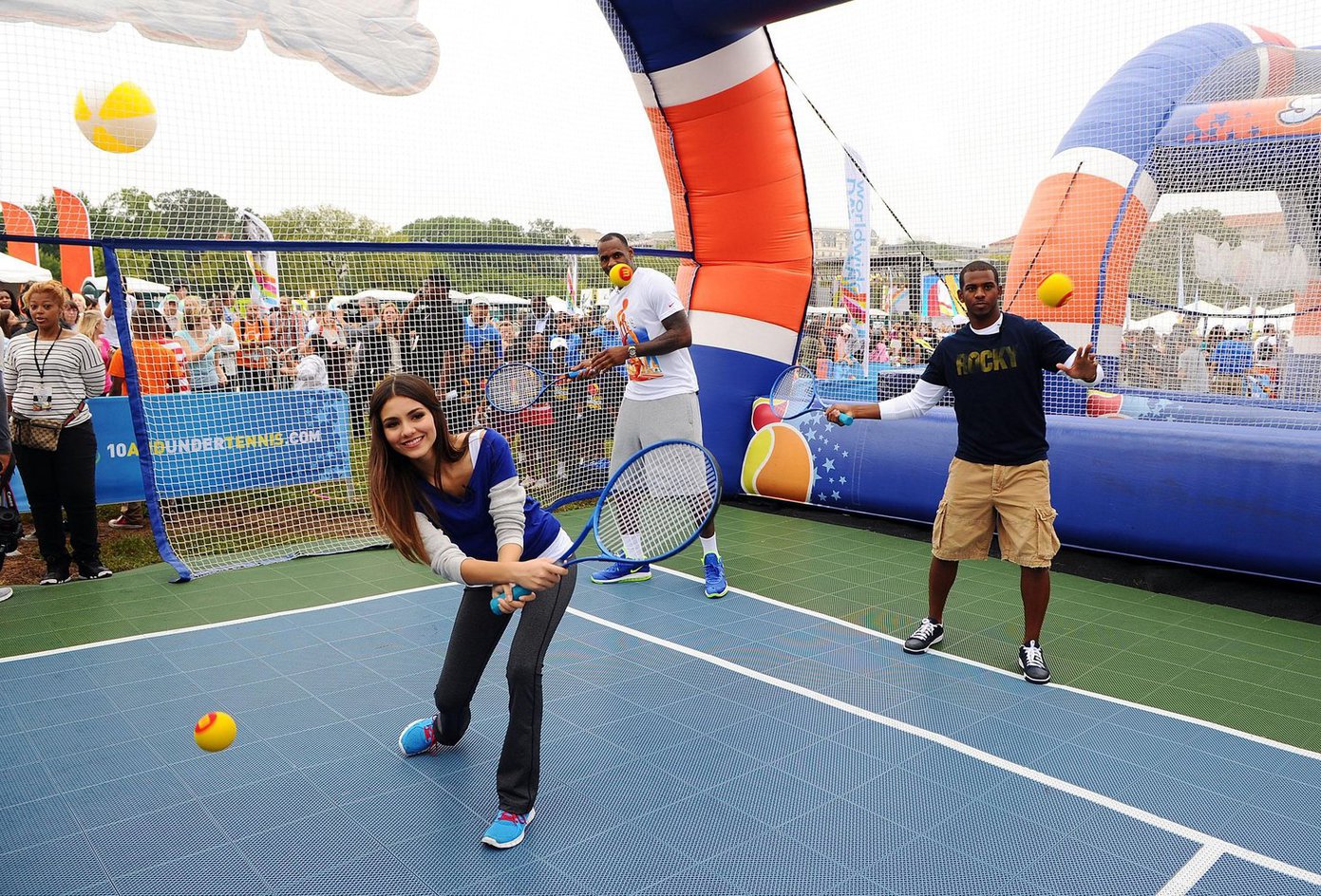 Victoria Justice Worldwide Day of Play event in Washington DC 9/24/11 