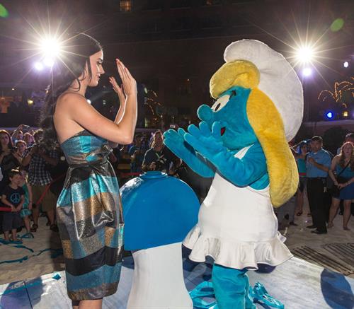 Katy Perry 'The Smurfs 2' party in Cancun, Mexico 4/22/13