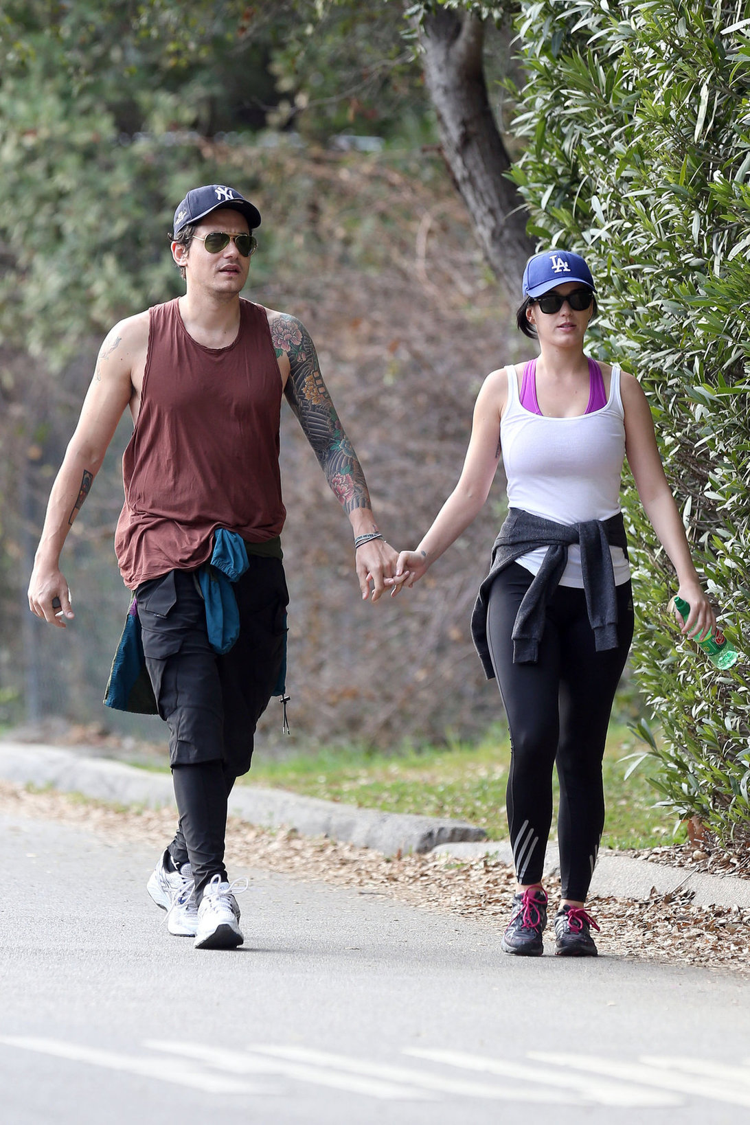 Katy Perry hiking in LA on January 31, 2013