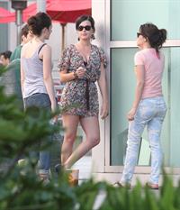 Katy Perry out at the movies with some friends at the Arclight Cinemas in Hollywood August 11, 2012 