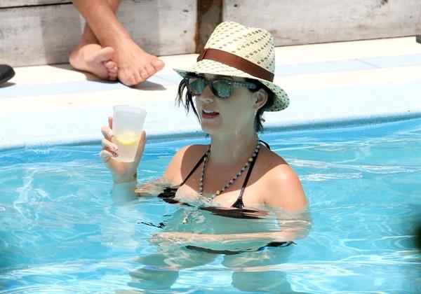 Katy Perry in a bikini in Miami July 26, 2012