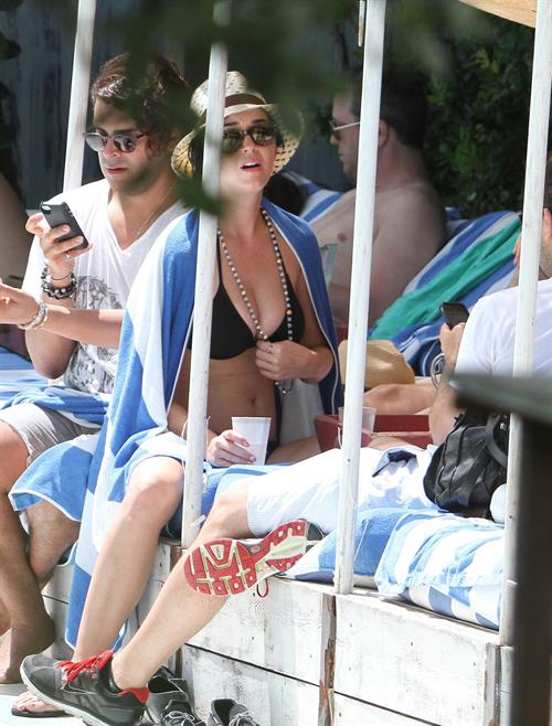 Katy Perry in a bikini in Miami July 26, 2012