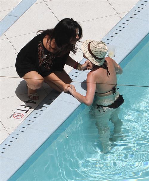 Katy Perry in a bikini in Miami July 26, 2012