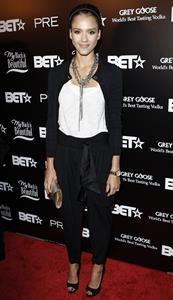 Jessica Alba 2009 BET (Black Entertainment Television) pre awards dinner held at Drago Centro in Los Angeles, California