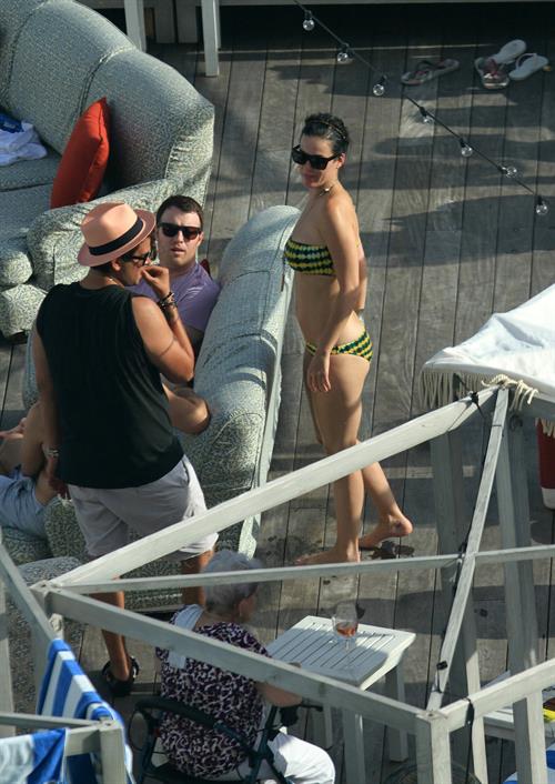 Katy Perry - In a bikini at a hotel pool in Miami July 27, 2012