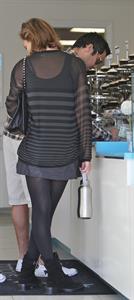 Jessica Alba at Coldwater Park and Famous Cupcakes in Beverly Hills