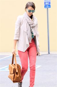 Jessica Alba at her office in Santa Monica on May 25, 2012
