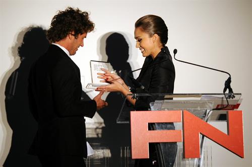 Jessica Alba at Footwear News 24th Annual Achievement Awards in New York City on November 30, 2010