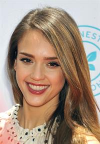 Jessica Alba at the Plush Event Premier Luxury Baby and Toddler show in Los Angeles 2012