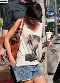 Jessica Alba leaving Caffe Luxxe in Brentwood on March 20, 2010 