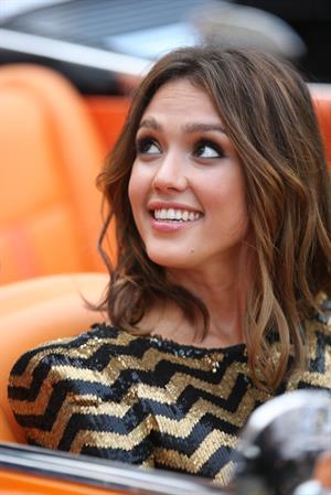 Jessica Alba at the Machete premiere in Los Angeles on Aug 25, 2010 