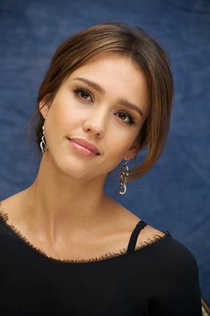 Jessica Alba Machete press conference portraits in Beverly Hills on August 27, 2010