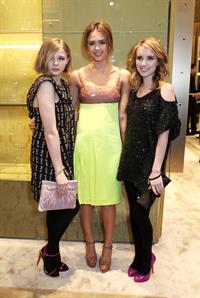 Jessica Alba Miu Miu store launch dinner at Lancaster House on December 3, 2010 in London 
