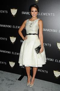 Jessica Alba Swarovski Elements holiday lighting ceremony November 21, 2011 