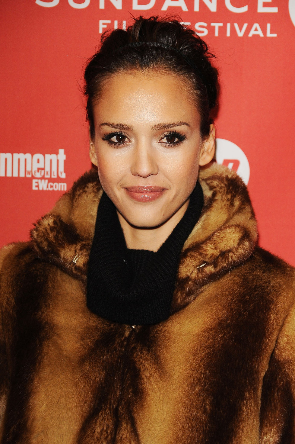 Jessica Alba at The Killer Inside Me premiere on January 24, 2010