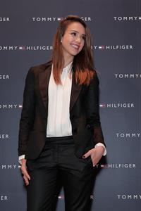 Jessica Alba at Tommy Hilfiger flagship store opening Japan April 16, 2012